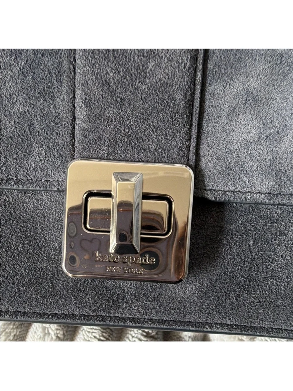 kate spade compact suede